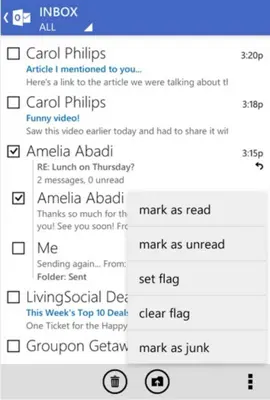 Outlook.com android App screenshot 4