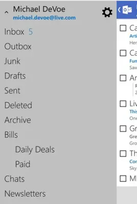 Outlook.com android App screenshot 6